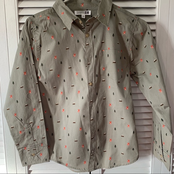 Survival Gear Boys Collared Shirt - Picture 1 of 4